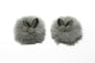 Baby Hair Clip Soft Fur Ball Headwear Slide Snap Pin