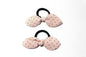 2x Bow-knot Rubber Band Ear Hair Rope Elastic Scrunchie