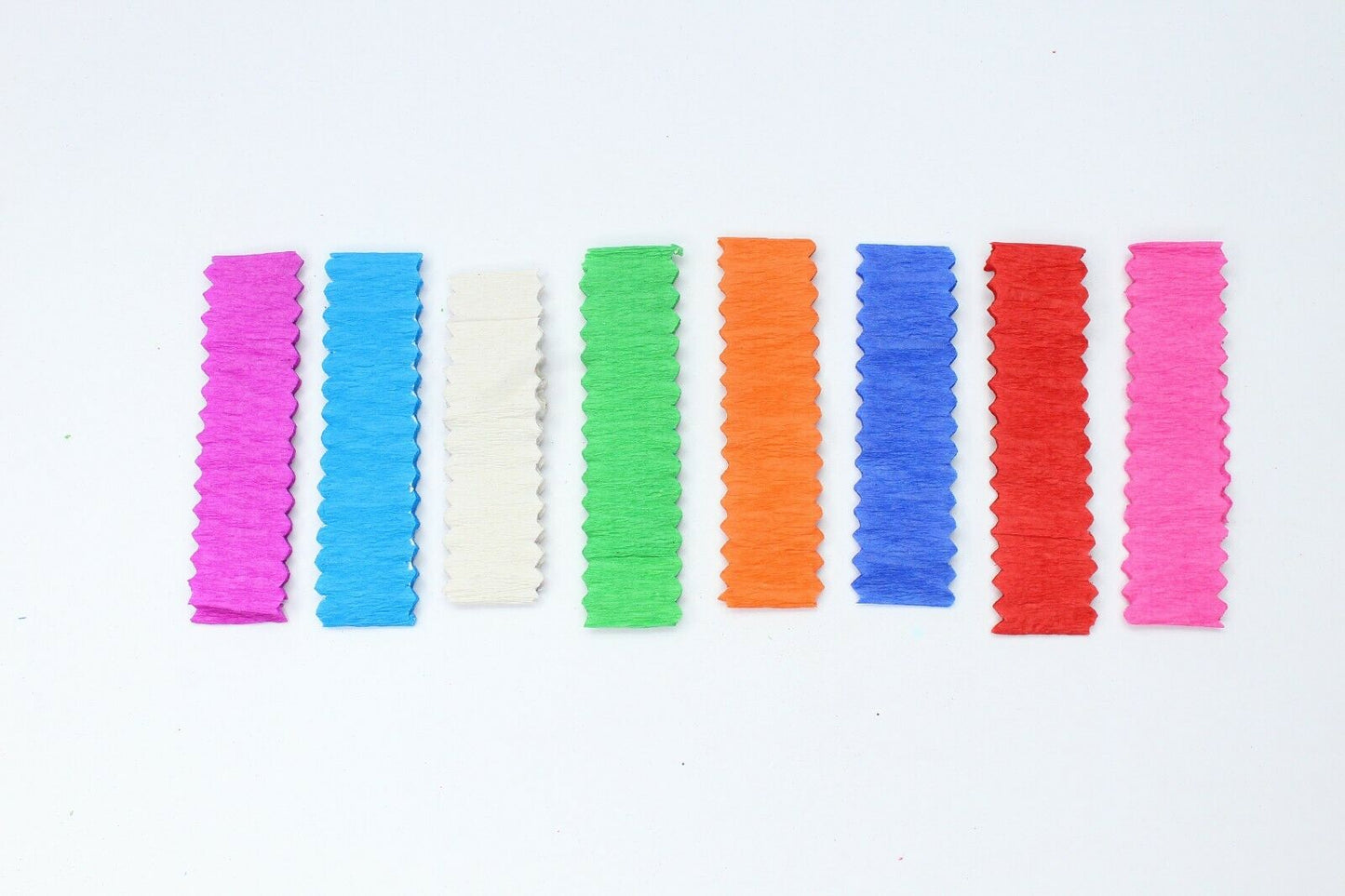 12x Decorative Paper Strip Crepe Paper Craft