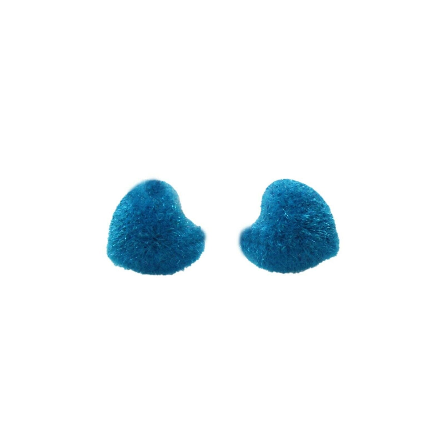 Heart Shape Velvet Stud Earrings Ear Stud Bridesmaid