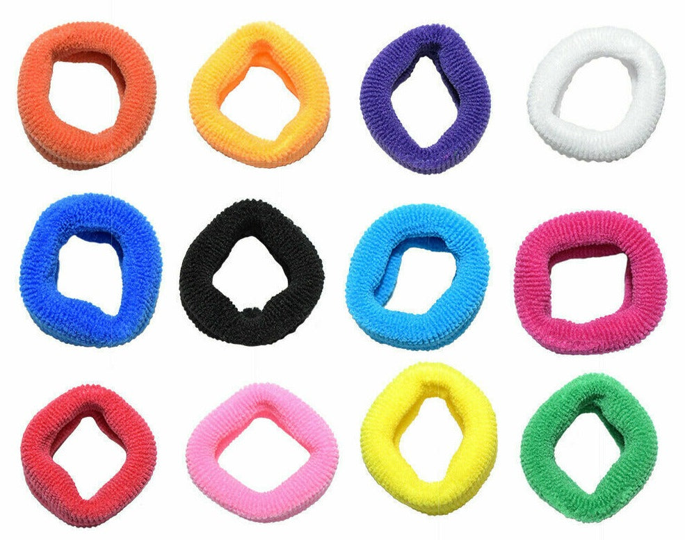 Thick Tie Elastic Hair Band Rubber Strong Ponytail Holder