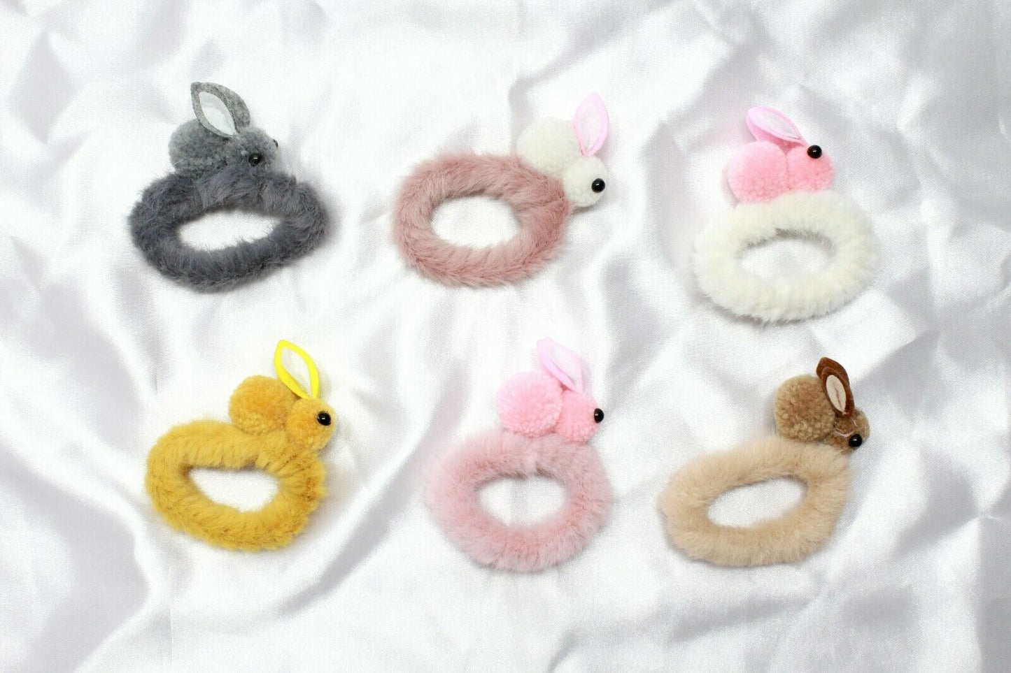 Fur Hair Bands Rabbit Soft Rubber Band Hair Tie Plush