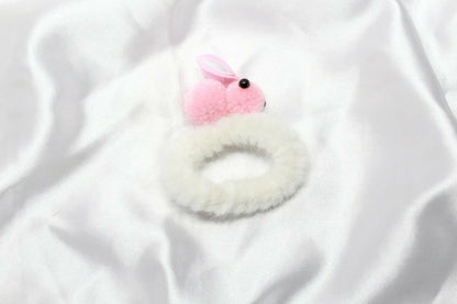 Fur Hair Bands Rabbit Soft Rubber Band Hair Tie Plush