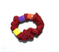 Hair Band Rubber Cotton Beaded Scrunchies Pony Tie