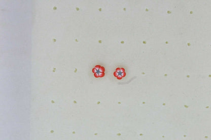 Stud Earrings Mixed Color Soft Cute Earrings