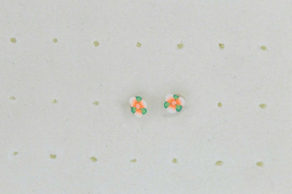 Stud Earrings Mixed Color Soft Cute Earrings