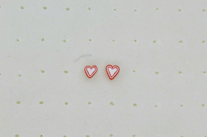 Stud Earrings Mixed Color Soft Cute Earrings