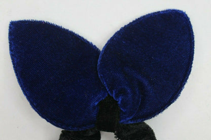 Rabbit Ear Hair Band Black Velvet Rubber Band Scrunchies