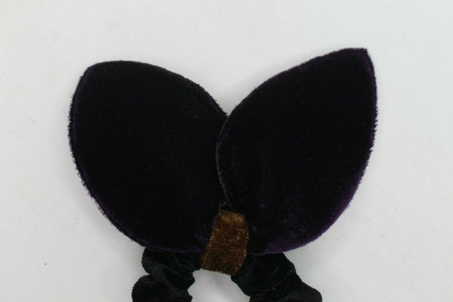 Rabbit Ear Hair Band Black Velvet Rubber Band Scrunchies