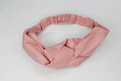 Plain Stretchy Knot Headband Twisted Wrap Hair band