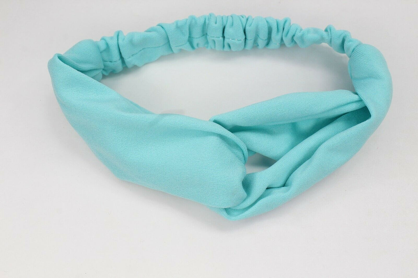 Plain Stretchy Knot Headband Twisted Wrap Hair band