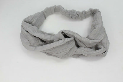 Plain Stretchy Knot Headband Twisted Wrap Hair band