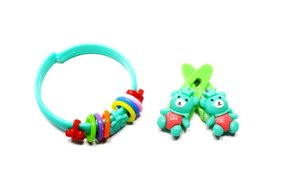 Toddler Cartoon Hair Clip Bracelet Hairpin