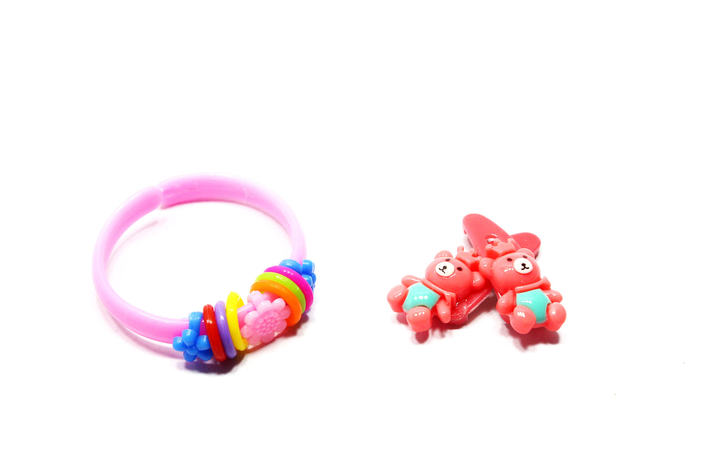 Toddler Cartoon Hair Clip Bracelet Hairpin