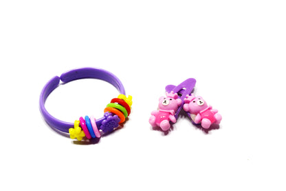 Toddler Cartoon Hair Clip Bracelet Hairpin