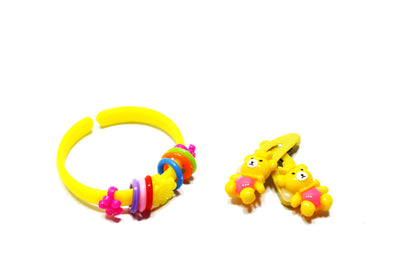 Toddler Cartoon Hair Clip Bracelet Hairpin