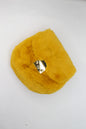 Handbag Soft Faux Fur Golden Chain Shoulder Bag Clutch Purse