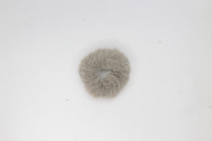 2x Hair Scrunchies Fur Hair Tie Hair Band Bobbles