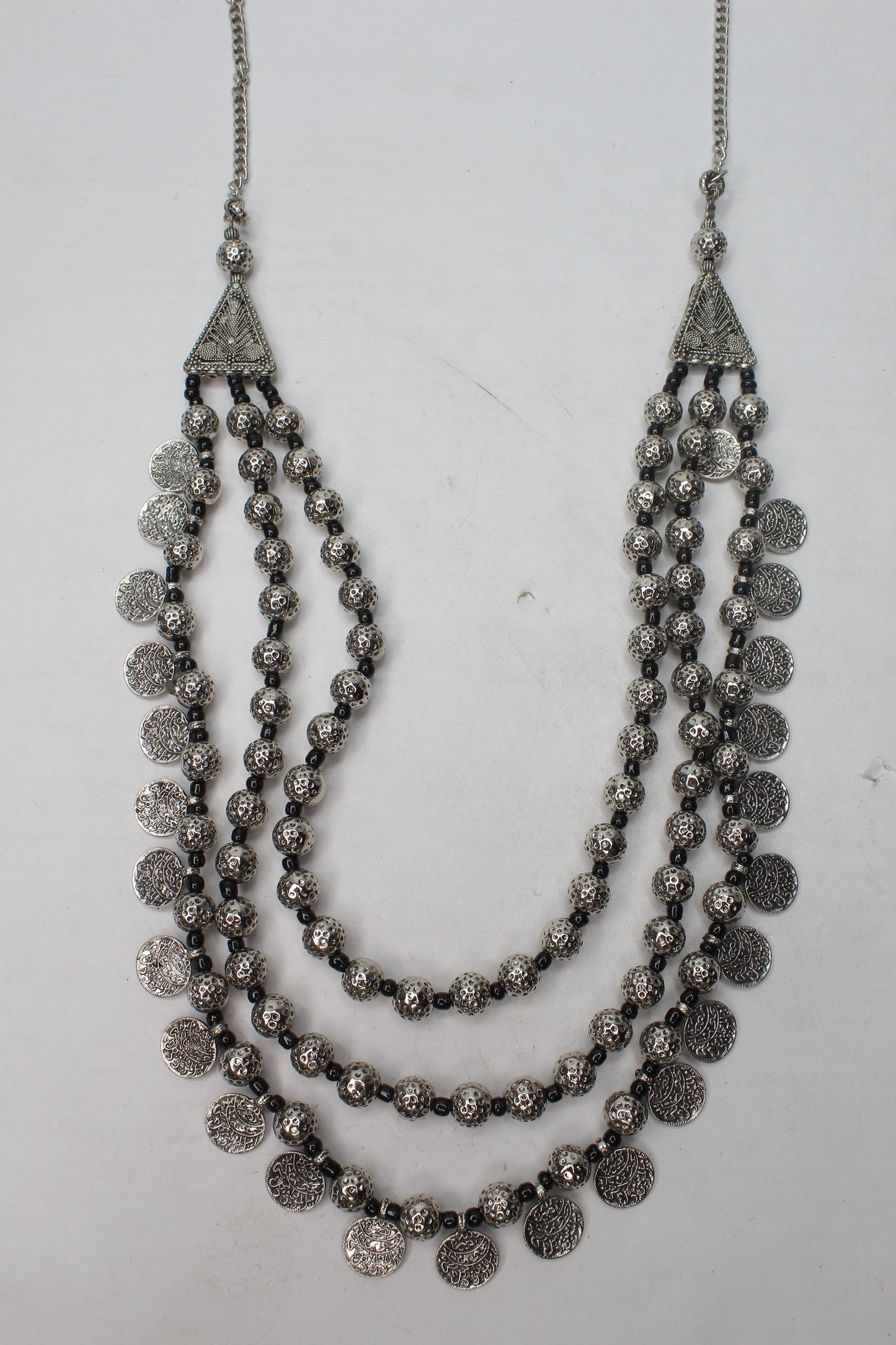 Necklace Beads Oxidized Traditional Boho Choker