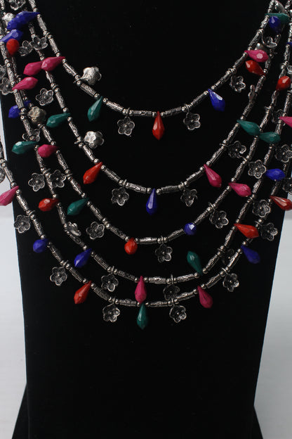 Oxidized Necklace Beads Antique Traditional Jewellery