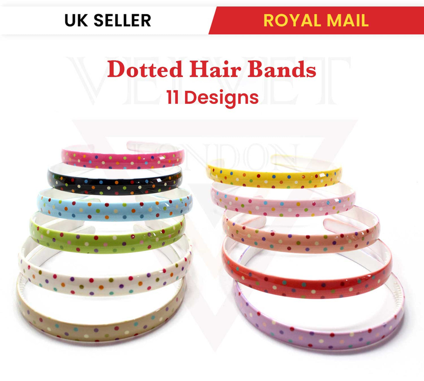 Hair Band Headbands Non-Slip Gripper Teeth Hair Hoop 3x