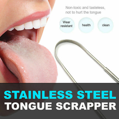 Tongue Cleaner Scraper Oral Dental Care Hygiene