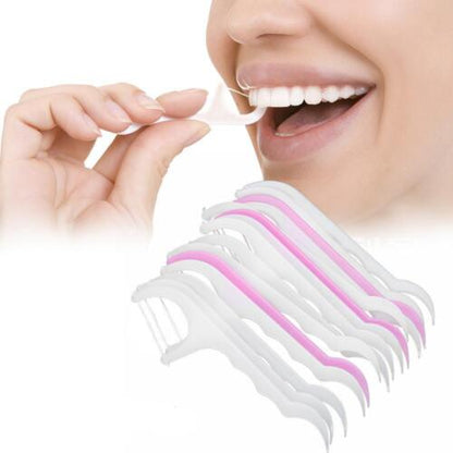 Toothpicks Sticks Oral Care Dental Floss Sticks